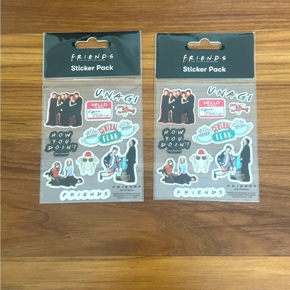 Typo Other - 2 Pack: Friends Sticker Sheets (20 count)